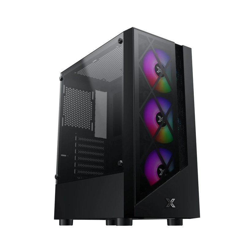 Xigmatek Duke ATX Mid Tower Case - Black - صندوق